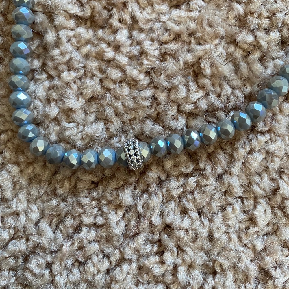 Rachel Lynn Chicago crystal triple wrap